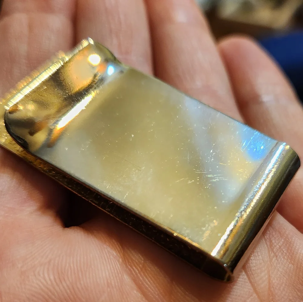 Vintage Blank Engravable Money Clip